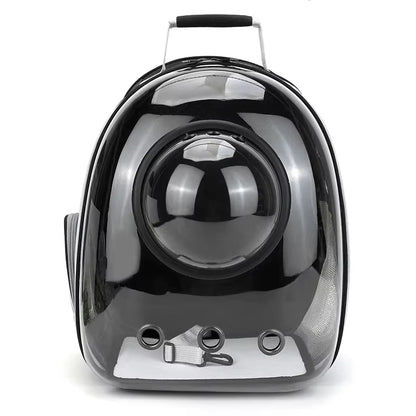 Stylish Transparent Bubble Pet Backpack - Perfect for Cats, Puppies & Small Animals on the Go!